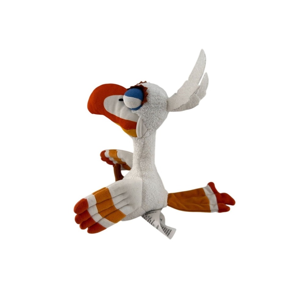 Disney Zazu Bean Bag Plush Lion King Collectible 9" Authentic Polyester Movie